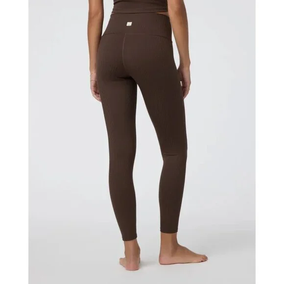 Vuori Inversion Rib Legging in Java - Picture 3 of 5